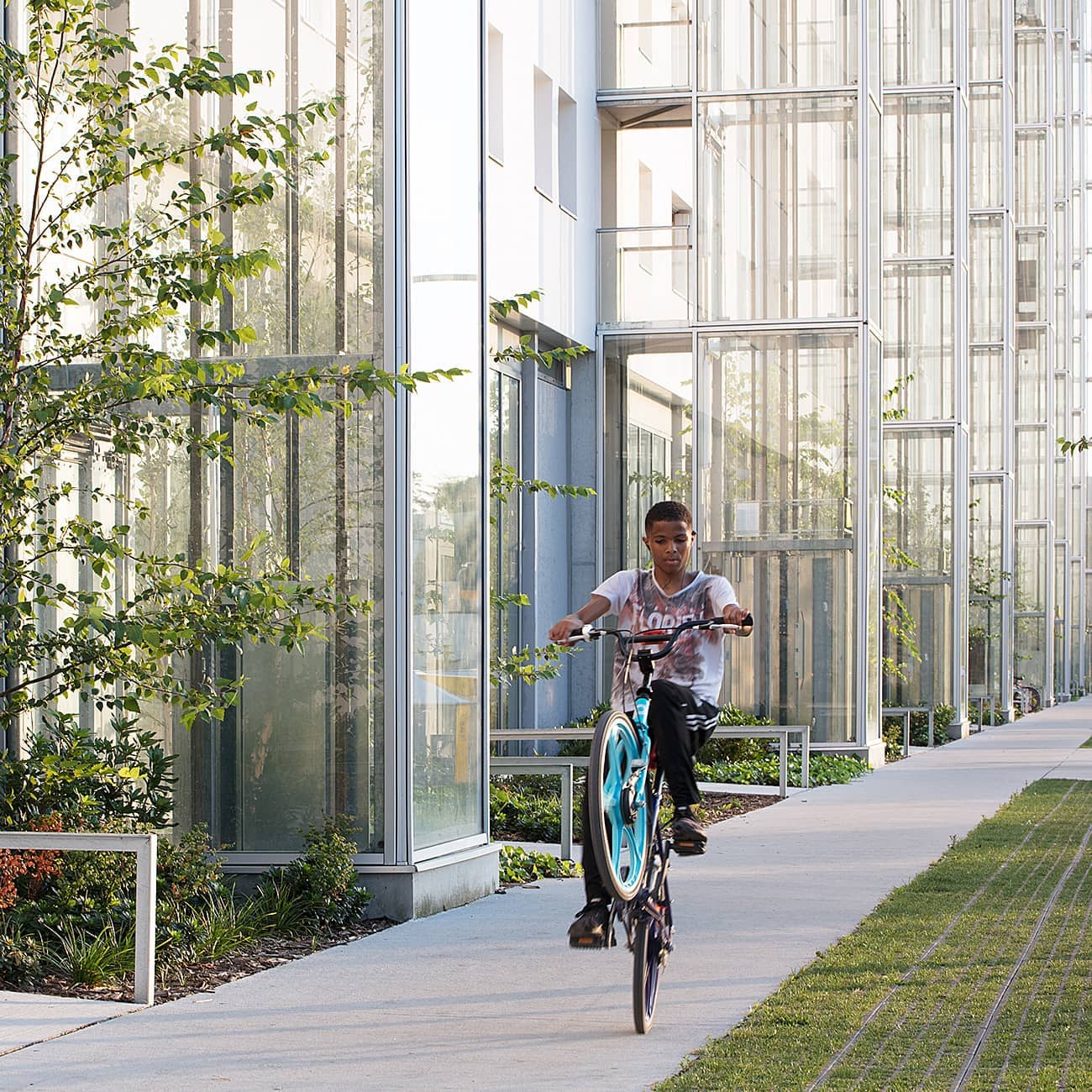 Architecte Bordeaux - logements sociaux rénovés Grand Parc