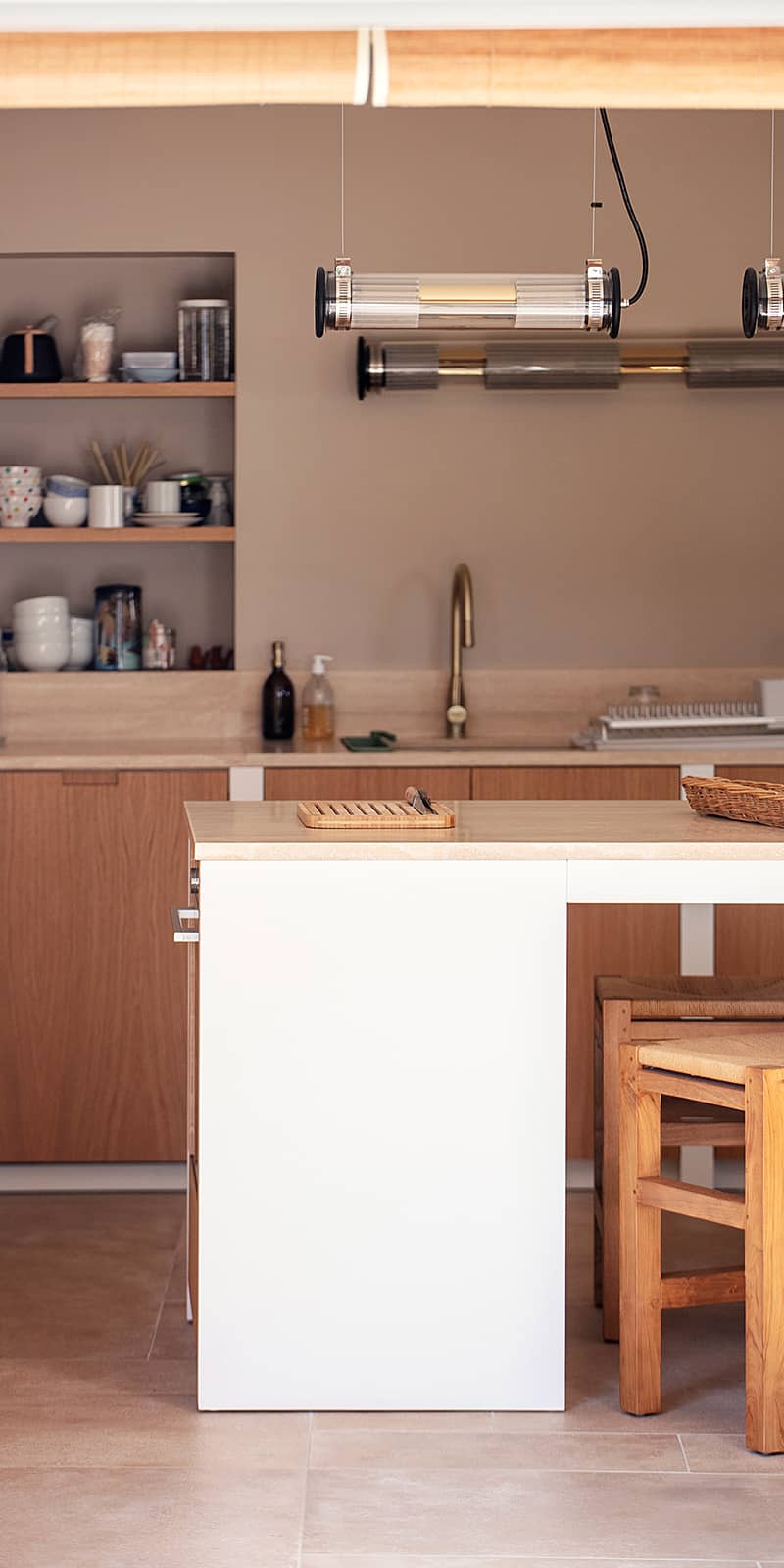 détail sur les matériaux premium pour la cuisine